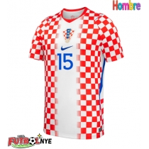 Camiseta Croacia Mario Pasalic #15 Primera Equipación Mundial 2026 manga corta